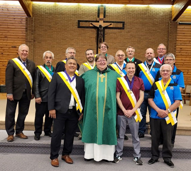 Msgr. Robinson Council 8279 Installs Officers