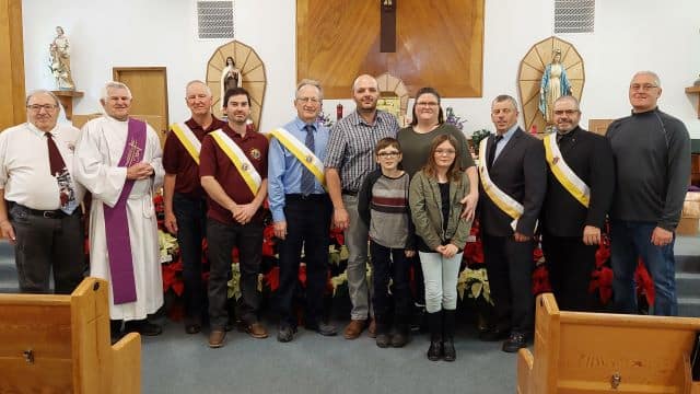 Leoville Council 10856 welcomed a new member