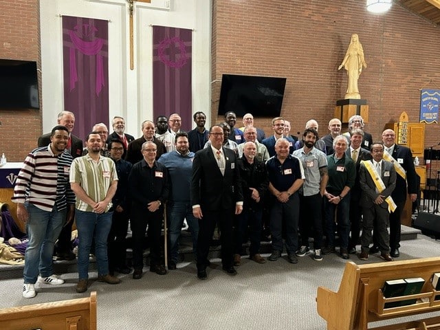 Council 10587 Welcomes New Knights