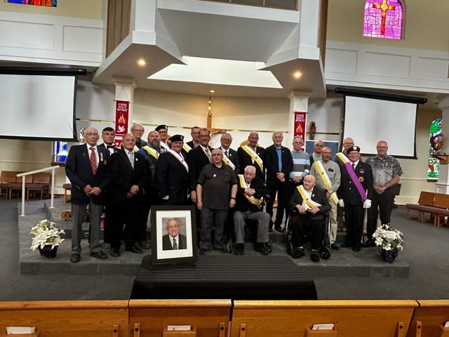 Funeral for Former District Deputy Jim Wanner