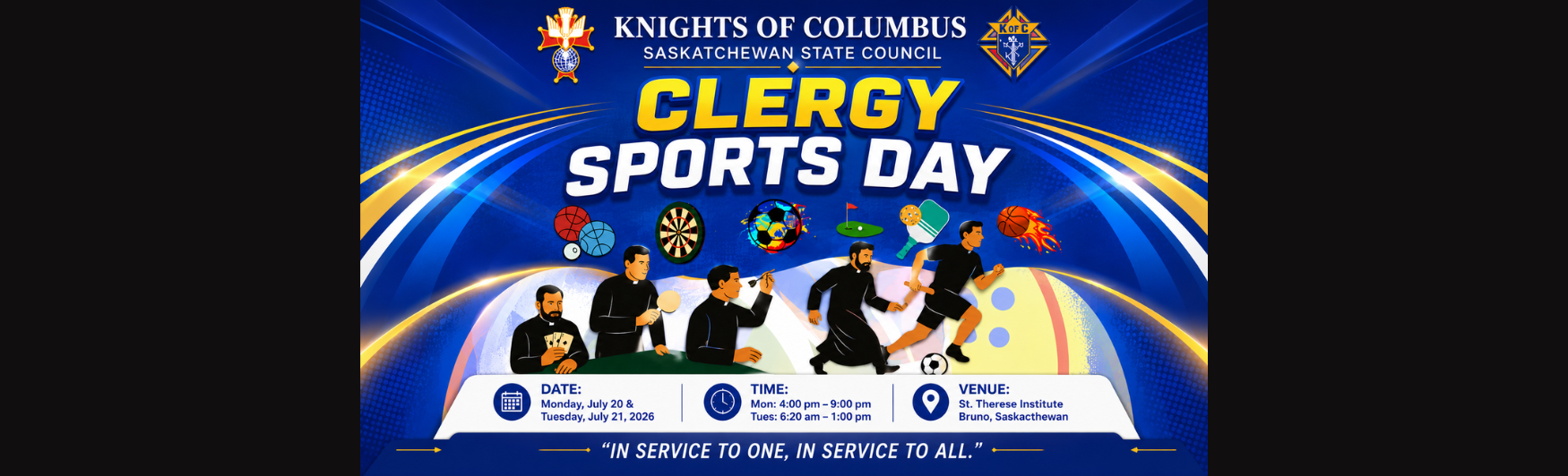 Knights Of Columbus State Clergy Sports Day 2026